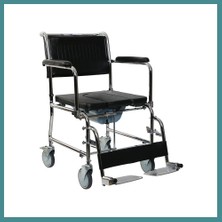 Bezos G125A Katlanır Klozetli Sandalyesi Mac