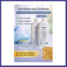 Bezos Zefiran Solüsyonu 1 Litre 2 Adet Set Antiseptik Hijyen ve Çok Amaçlı Temizlik Solüsyonu Mrl
