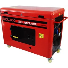 Solax 11GF Lde3 10KVA 668CC 240KG Tekerli Kabinli Marşlı Trifaze Dizel Jeneratör