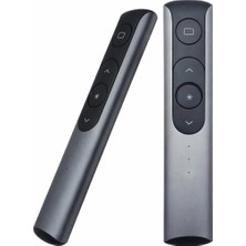 Str Store Kablosuz Sunum Kumandası V91, 2.4 Ghz Wireless Presenter, Göstergeli, USB 1.1/2.0 Alıcılı, 30 Metreye Kadar Kontrol Mesafesi, Windows Mac Os Android Uyumlu (ZR1224 - Siyah)