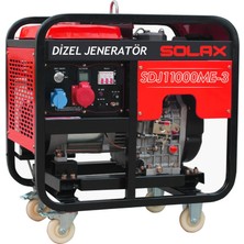 Solax SDJ11000ME3 10KVA 668CC 150KG Tekerli Marşlı Trifaze Dizel Jeneratör