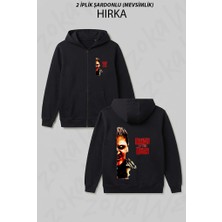 Zoka Wear Dawn Of The Dead Baskili U Baskılı Fermuarlı Kapşonlu Hırka