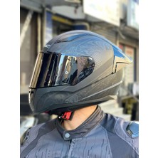 Ls2 Rapıd Crypt 2 Mat Siyah Kask - Siyah Vizör
