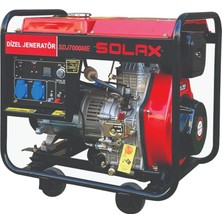 Solax SDJ7000ME 5kw 418CC 118KG Tekerli Marşlı Monofaze Dizel Jeneratör
