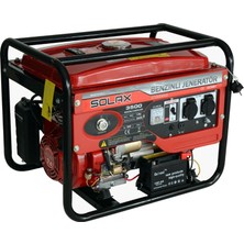 Solax LT3500MXE 2.8kw 3.5kva 7bg 208CC 48KG Ipli Marşlı Monofaze Benzinli Jeneratör