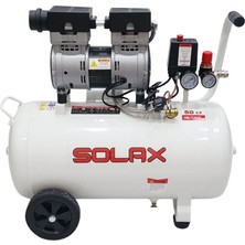 Solax HM075JW50 50LT 1bg 0.75KW 220V 33KG Sessiz Elektrikli Hava Kompresörü