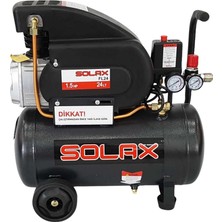 Solax FL24A 24LT 1.5bg 1.1kw 220V 23KG Elektrikli Hava Kompresörü