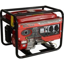 Solax LT3500MX 2.8kw 3.5kva 7bg 208CC 46KG Ipli Monofaze Benzinli Jeneratör