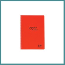 Bezos K.color A4/60 Yeni Free Çizgili Pp Kap. 1 Adet Mac