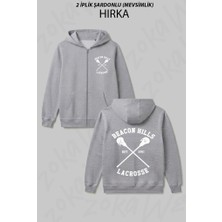 Zoka Wear Beacon Hills Lacrosse Dizi Teen Wolf Baskılı Fermuarlı Kapşonlu Hırka