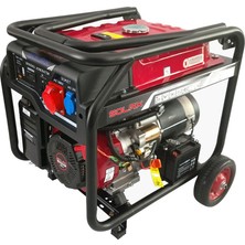 Solax YM11000LQE3 8kw 10.6kva 486CC 100KG Tekerli Marşlı Trifaze Benzinli Jeneratör