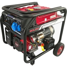 Solax YM11000LQE 8.5kw 486CC 100KG Tekerli Marşlı Monofaze Benzinli Jeneratör