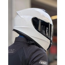 Givi Gıvı 50.x Beyaz Kask (Siyah Vizör)
