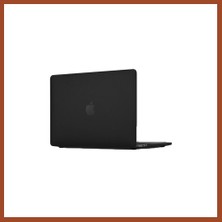 Bezos Macbook Pro 14.2 2021 Macbook Buzlu Kapak - Siyah Pro