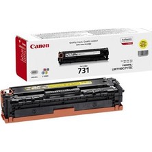 Canon CRG-731Y Yellow Sarı 1.500 Sayfa Toner LBP7110 MF628-8230-8280