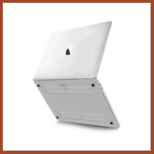 Bezos Macbook Pro 16.2 2021 Macbook Buzlu Kapak - Şeffaf Pro