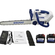 Wedoo Mls 0043 40V 4AHX2AD 1200W 35CM 1/4 36DIŞ 2.3kg Akülü Budama Testere