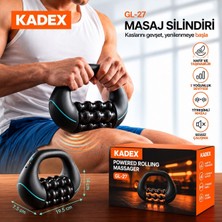 Kadex Selülit Roller Șarjlı 360° Döner Masaj Aleti Boyun Omuz Sırt Bacak Rahatlatıcı Vücut Masajı