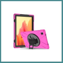 Bezos Samsung Galaxy T220 Tab A7 Lite 8.7 Kılıf Amazing Tablet Kapak - Pembe Mac