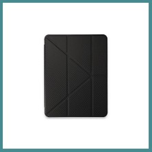 Bezos iPad Pro 11 (2024) Kılıf Color Karbon Tablet Kılıfı - Siyah Mac
