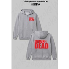 Zoka Wear Dawn Of The Dead Baskılı Fermuarlı Kapşonlu Hırka