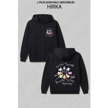 Zoka Wear Stray Kids Skzoo Elele K-Pop Muzik Grubu Baskılı Fermuarlı Kapşonlu Hırka