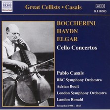 SoundBox Pablo Casals - Boccherini, Haydn, Elgar: Cello Concertos - 1 CD ( Plak Değildir CD Dir.)