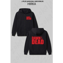 Zoka Wear Dawn Of The Dead Baskılı Fermuarlı Kapşonlu Hırka
