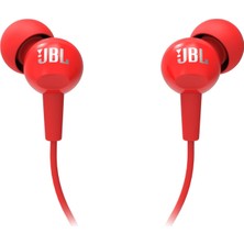 Nzm Store Jbl C100SI, Kulaklık, Ct, Ie, Kırmızı