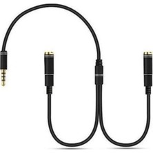 Nzm Store Stereo 3.5mm Kulaklık Çoklayıcı Y Splitter Kablo