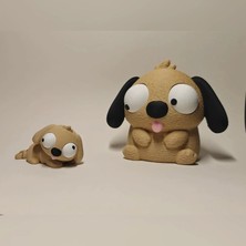 Coffeecraft Mini Goofy Flexi Köpek Gözleri Hareketli Esnek Figür
