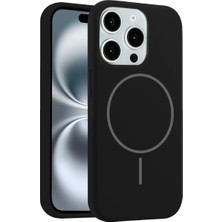 Nzm Store Joko Apple iPhone 15 Pro Max Kılıf Jully Magsafe Kapak - Siyah