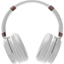 Nzm Store Hp8 Anc Premium Kulak Üstü Bluetooth Kulaklık Beyaz