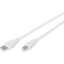 Nzm Store AK-300102-030-E 3m Usb2.0 Type-A To Type-B Kablo Beyaz