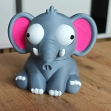 Coffeecraft Goofy Fil Gözleri Hareketli Şirin Figür