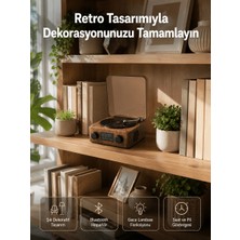 Nzm Store Dekoratif Gece Işıklı Bluetooth Hoparlör – Saatli Tasarım Yeni Nesil