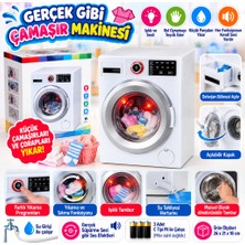 Nzm Store 9213 Oyuncak Sesli Işıklı Çamaşır Makinesi Adet Fiyatıdır