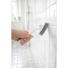 Nzm Store Cımbızlı Döner Başlıklı Çok Fonksiyonlu Derinlemesine Banyo Temizlik Fırçası Derz Arası Fayans Duşakabin Küvet Lavabo Gider Kapı Pencere Ray Köşe Detay Temizliği Için Sert Kıllı Ergonomik Sap