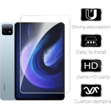 Nzm Store Xiaomi Pad 6 11 Inç Ile Uyumlu Ekran Koruyucu 9h Temperli Kırılmaz Esnek Nano Cam, Çizilmeye ve Darbeye Dayanıklı Koruma, Hd Şeffaf