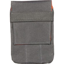 Nzm Store K33 Gri Turuncu 3'lü Kalem Kılıfı