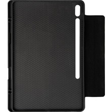 Nzm Store Galaxy Tab S10 Ultra Zore Border Keyboard Bluetooh Bağlantılı Standlı Klavyeli Tablet Kılıfı
