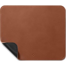 Nzm Store Regnum Orta Boy 25X21CM Mouse Pad Vegan Deri LD301 Brown - APP04761