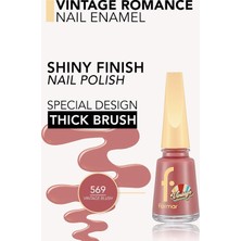 Nzm Store Vintage Romance Yüksek Pigmentli & Parlak Bitişli Oje