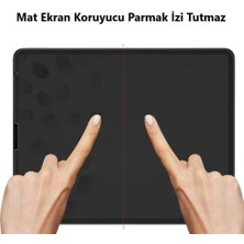 Nzm Store Samsung Galaxy Tab S10 Plus Ile Uyumlu Mat Ekran Koruyucu 9h Temperli Kırılmaz Esnek Nano Cam, Parmak Izi Bırakmayan Yansıma ve Parlama Önleyici Koruma 12.4 Inç SM-X820