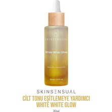 Nzm Store White White Glow Leke Serumu 30 ml |%2 Arbutin & Hyaluronic Acid | Cilt Tonu Eşitlemeye ve Leke Görünümünü Azaltmaya Yardımcı Serum