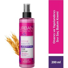 Nzm Store Intense Keratin Aşırı Yıpranmış Cansız Saçlara Özel Sıvı Saç Bakım Kremi 200 Ml- Vegan