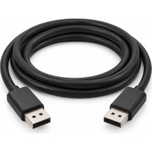Nzm Store Primex PX-DP8K 1.8 Metre Displayport 1.4 Kablo, 2k 4K 8k UHD Dp Kablo, 4K 240Hz, 1080P 480Hz, 144Hz 165Hz 360Hz Destekli, Freesync G-Sync Uyumlu, Mandalsız Display Port Kablo, Ses ve Görüntü Aktarımı