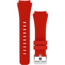 Nzm Store Kordon Kayış Silikon Tırtıklı Kırmızı Watch Gt2 Pro Gt 2e Gt 42M Gt 46MM Gt2 46M Gt2 42M Watch 2 Honor Watch 2 42M Watch Se Watch Gs Pro Magic Watch2 46M Magicwatch Dream ile Uyumlu Ürün