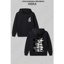Zoka Wear Stray Kids Skzoo V2 Baskılı Fermuarlı Kapşonlu Hırka