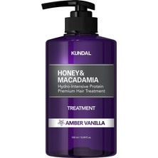 Nzm Store Yoğun Nemlendirici ve Besleyici Saç Kremi Honey & Macadamia Protein Treatment Amber Vanilla